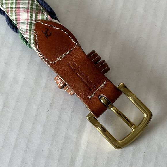 Kiel James Patrick Handcrafted Nautical Rope Braided Woven Belt Leather 32 Multi - Picture 6 of 16